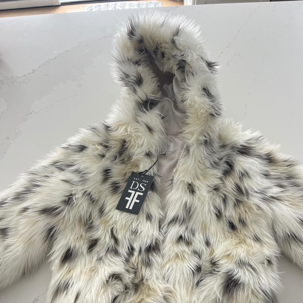 Girls Faux Fur Jacket
